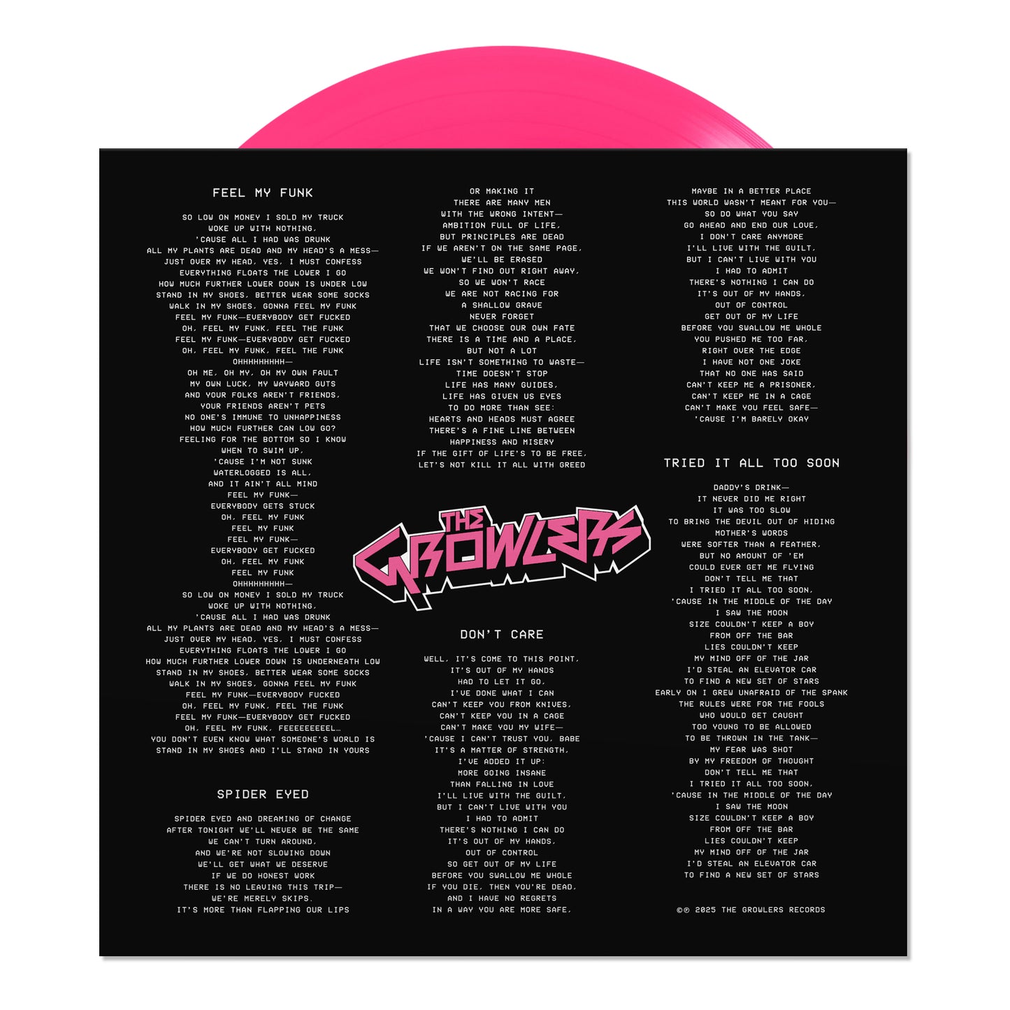 The Growlers – Feel My Funk / Brooks Nielsen – Grain of Dirt (Bundle) $50