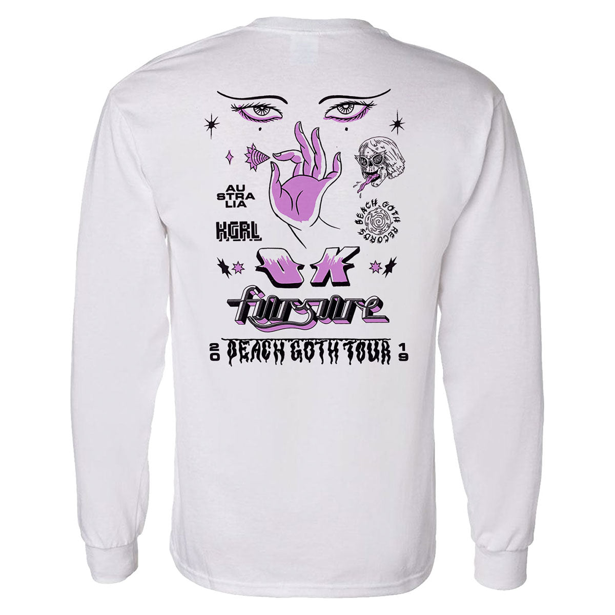 Beach Goth Australia Tour 2019 Longsleeve Shirt